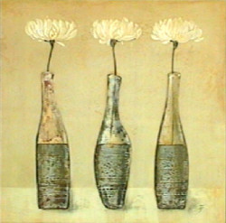 Vase Trio I by The Lipman Collection